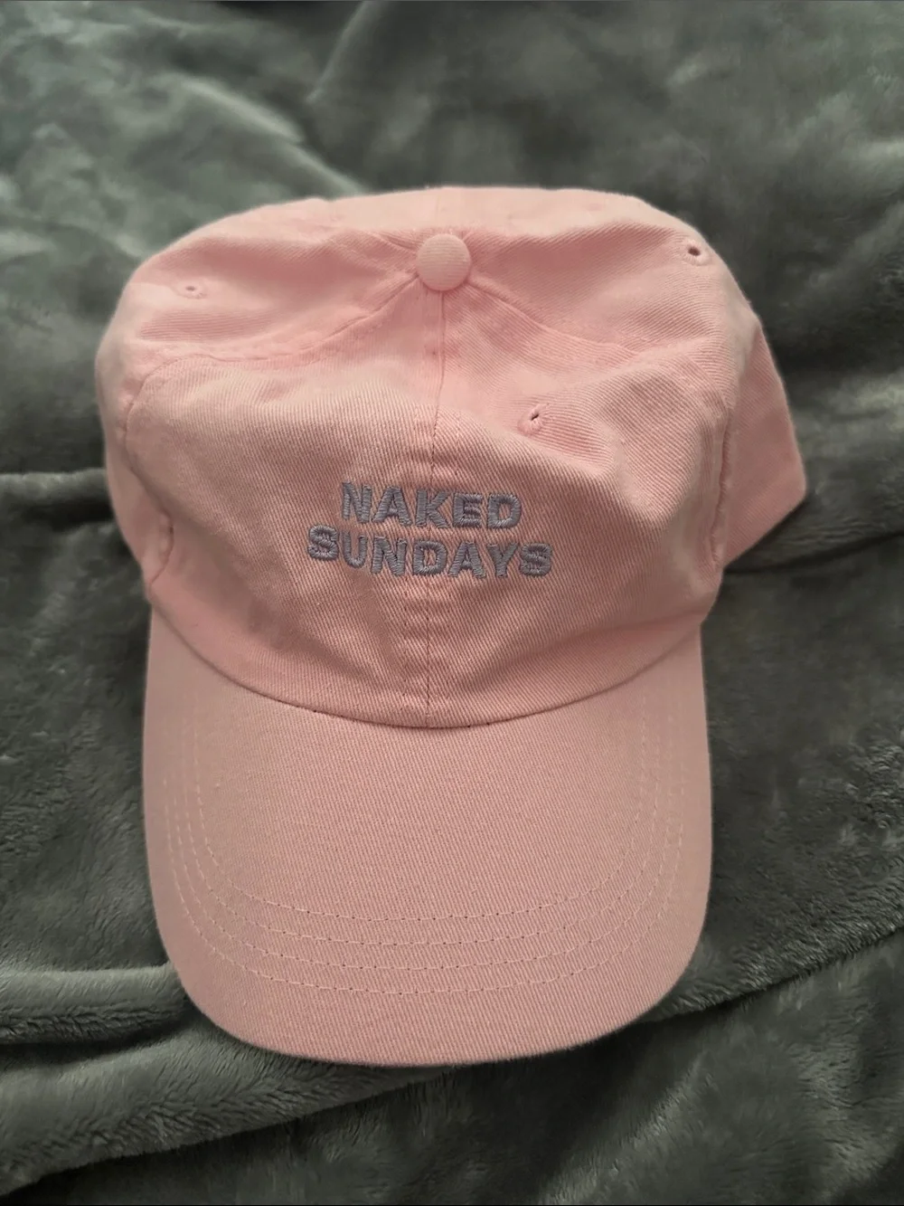 sundays Light Pink Cotton Cap with Branded Tag